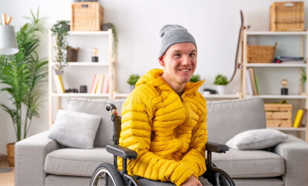 Homme en situation de Polyhandicap